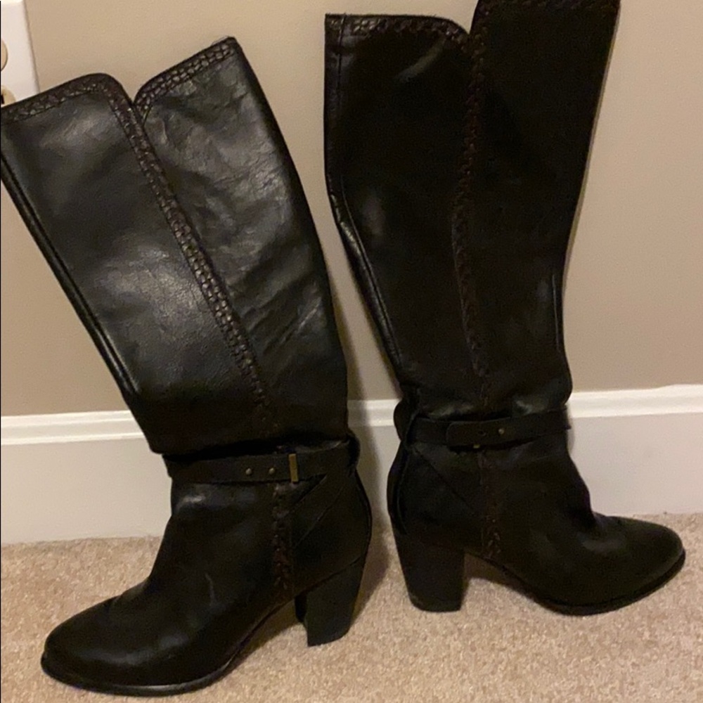 Ugh tall leather boots